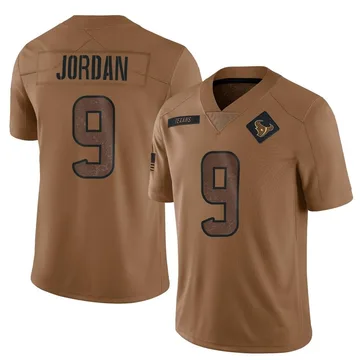 Men's Houston Texans Brevin Jordan Brown Limited 2023 Salute To Service Jersey
