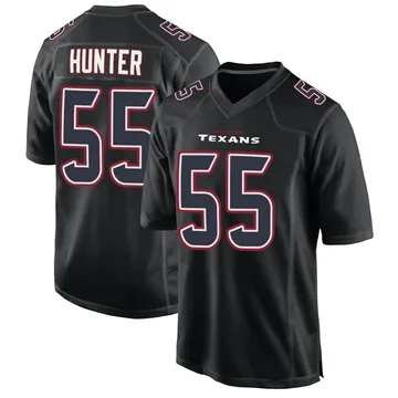 Men's Houston Texans Danielle Hunter Black Game Fashion Jersey By Nike