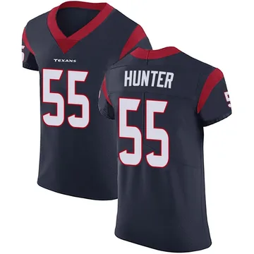 Men's Houston Texans Danielle Hunter Navy Blue Elite Team Color Vapor Untouchable Jersey By Nike