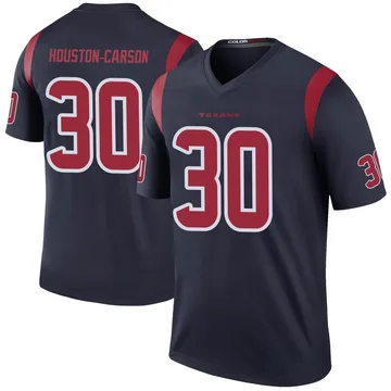 Men's Houston Texans DeAndre Houston-Carson Navy Legend DeAndre -Carson Color Rush Jersey