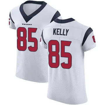 Men's Houston Texans Josh Kelly White Elite Vapor Untouchable Jersey