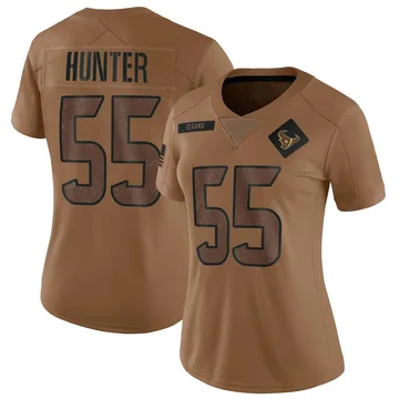 Women's Houston Texans Danielle Hunter Brown Limited 2023 Salute To Service Jersey By Nike