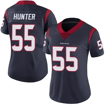 Women's Houston Texans Danielle Hunter Navy Blue Limited Team Color Vapor Untouchable Jersey By Nike