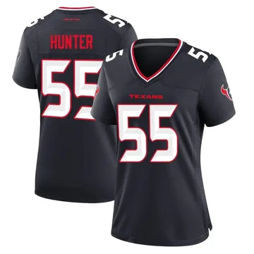 Women's Houston Texans Danielle Hunter Navy Game Team Jersey By Nike