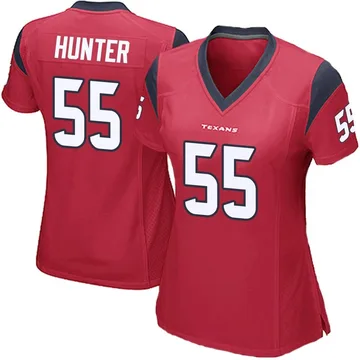 Women's Houston Texans Danielle Hunter Red Game Alternate Jersey By Nike