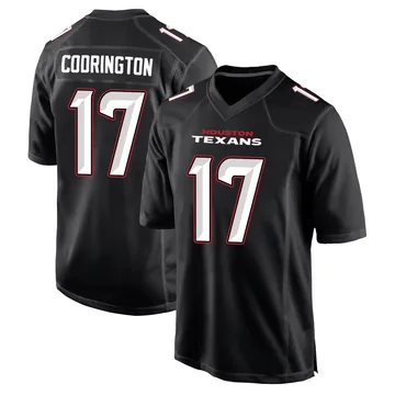 Youth Houston Texans Brandon Codrington Black Game Carbon Fashion Jersey By Nike