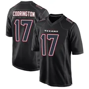 Youth Houston Texans Brandon Codrington Black Game Fashion Jersey By Nike