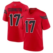 Youth Houston Texans Brandon Codrington Red Game Alternate Jersey By Nike