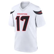 Youth Houston Texans Brandon Codrington White Game Jersey By Nike