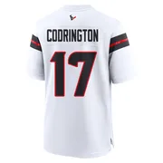 Youth Houston Texans Brandon Codrington White Game Jersey By Nike