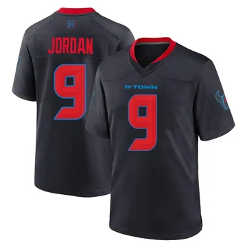 Youth Houston Texans Brevin Jordan Navy Game 2nd Alternate Jersey By Nike