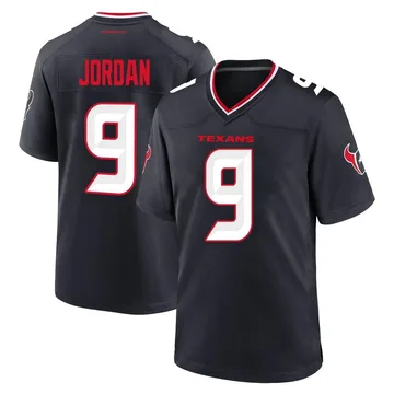 Youth Houston Texans Brevin Jordan Navy Game Team Jersey By Nike