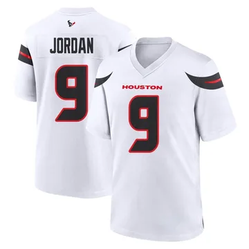 Youth Houston Texans Brevin Jordan White Game Jersey By Nike