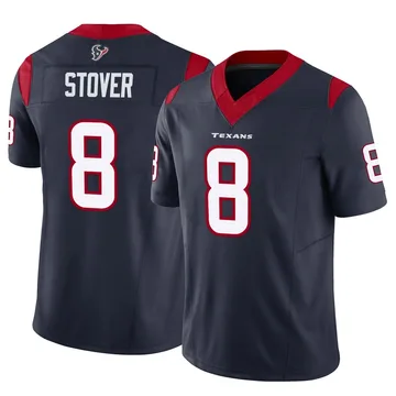Youth Houston Texans Cade Stover Navy Limited Vapor F.U.S.E. Jersey By Nike