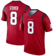 Youth Houston Texans Cade Stover Red Legend Jersey By Nike