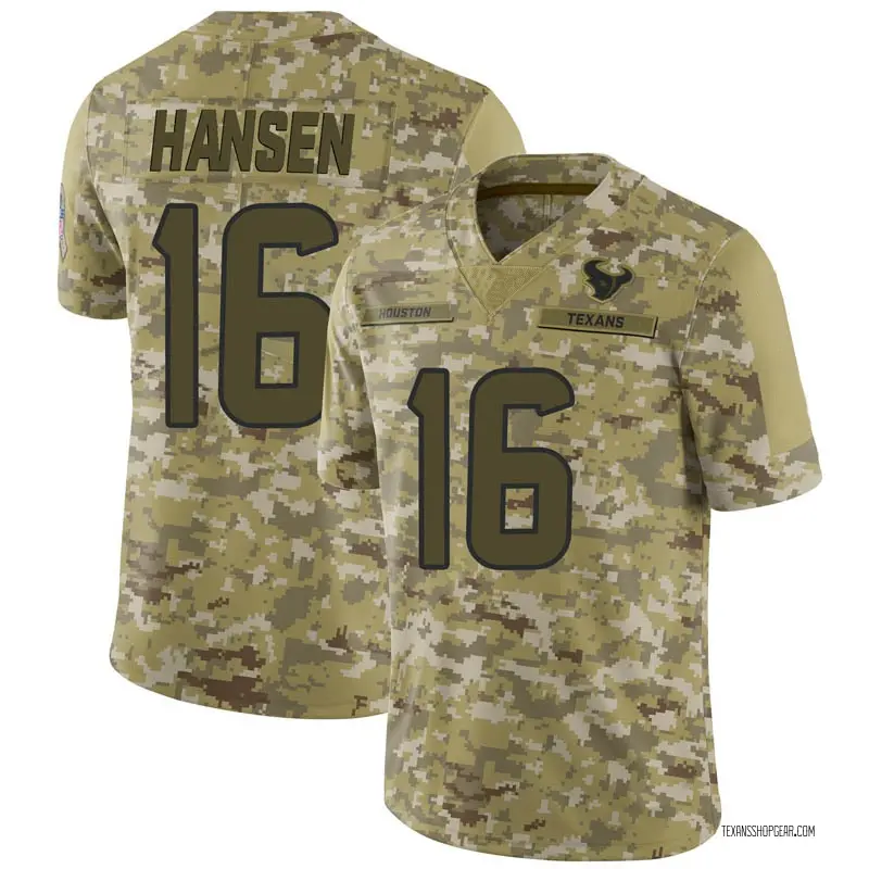 Youth Houston Texans Chad Hansen Camo 