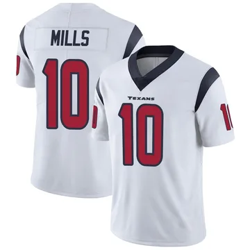 Youth Houston Texans Davis Mills White Limited Vapor Untouchable Jersey By Nike