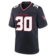 Youth Houston Texans DeAndre Houston-Carson Navy Game DeAndre -Carson Team Jersey By Nike