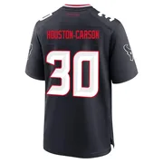 Youth Houston Texans DeAndre Houston-Carson Navy Game DeAndre -Carson Team Jersey By Nike