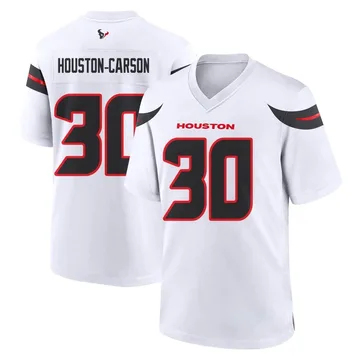 Youth Houston Texans DeAndre Houston-Carson White Game DeAndre -Carson Jersey By Nike