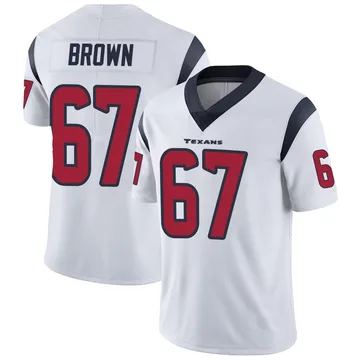 Youth Houston Texans Evan Brown White Limited Vapor Untouchable Jersey By Nike