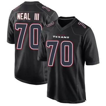 Youth Houston Texans James Neal III Black Game Fashion Jersey By Nike