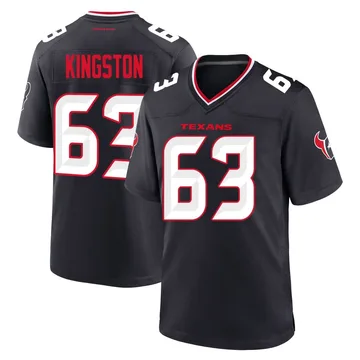Youth Houston Texans Jarrett Kingston Navy Game Team Jersey By Nike