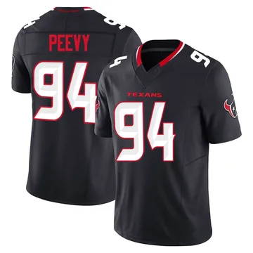 Youth Houston Texans Jayden Peevy Navy Limited Alternate Vapor F.U.S.E. Jersey By Nike