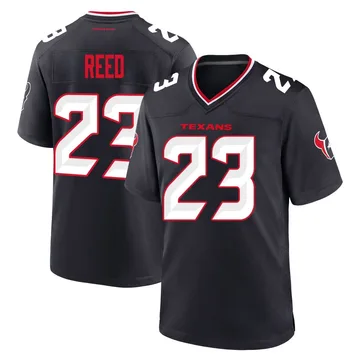 Youth Houston Texans Jaylen Reed Navy Game Team Jersey By Nike