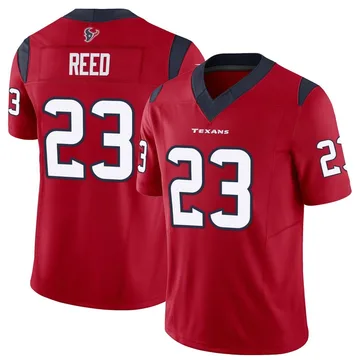Youth Houston Texans Jaylen Reed Red Limited Vapor F.U.S.E. Jersey By Nike