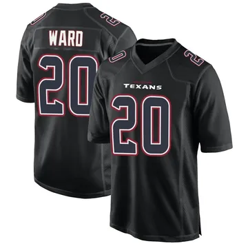 Youth Houston Texans Jimmie Ward Black Game Fashion Jersey By Nike