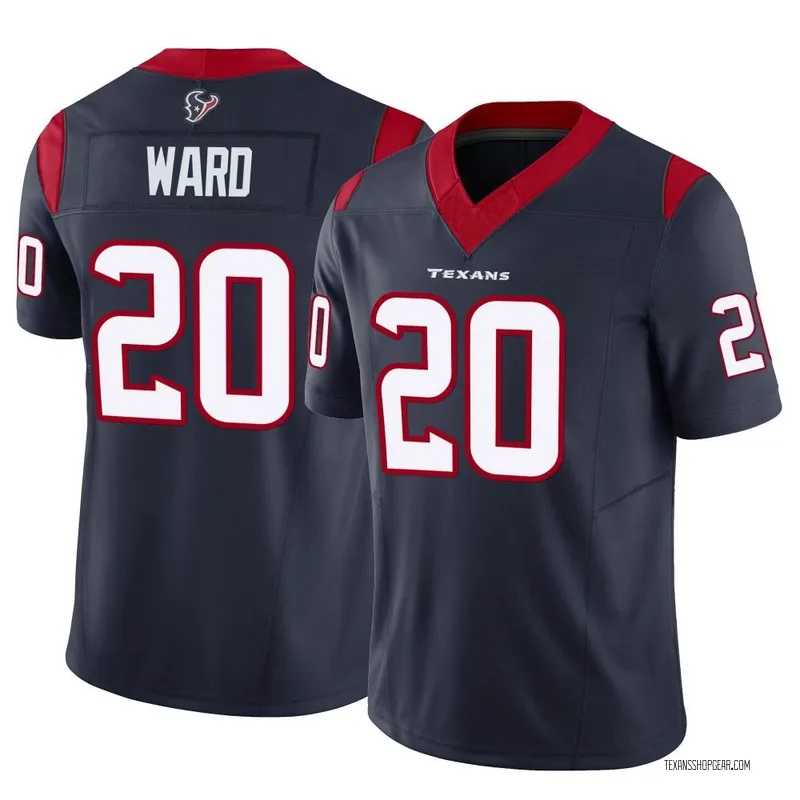 Youth Houston Texans Jimmie Ward Navy Limited Vapor F.U.S.E. Jersey By Nike