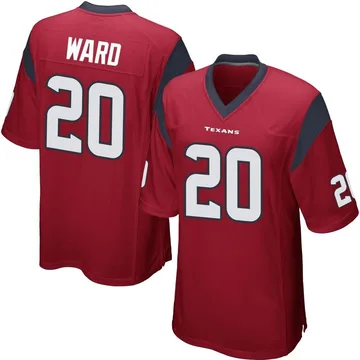 Youth Houston Texans Jimmie Ward Red Game Alternate Jersey By Nike