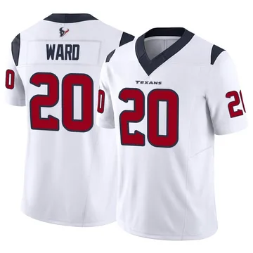 Youth Houston Texans Jimmie Ward White Limited Vapor F.U.S.E. Jersey By Nike