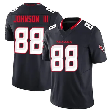 Youth Houston Texans Johnny Johnson III Navy Limited Alternate Vapor F.U.S.E. Jersey By Nike