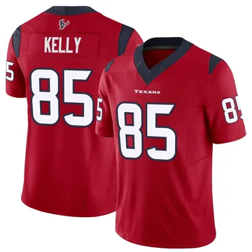 Youth Houston Texans Josh Kelly Red Limited Vapor F.U.S.E. Jersey By Nike