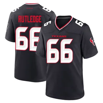 Youth Houston Texans Keylan Rutledge Navy Game Team Jersey By Nike