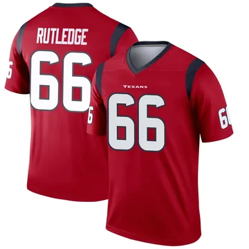 Youth Houston Texans Keylan Rutledge Red Legend Jersey By Nike