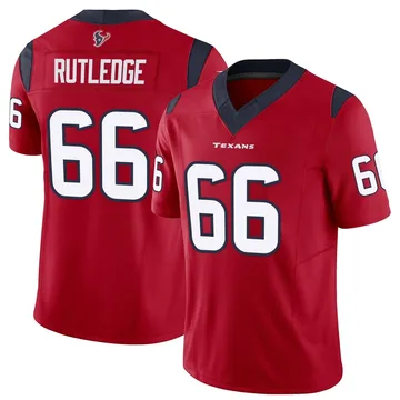 Youth Houston Texans Keylan Rutledge Red Limited Vapor F.U.S.E. Jersey By Nike