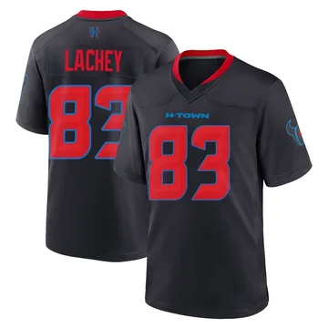 Youth Houston Texans Luke Lachey Navy Game 2nd Alternate Jersey By Nike