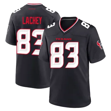 Youth Houston Texans Luke Lachey Navy Game Team Jersey By Nike