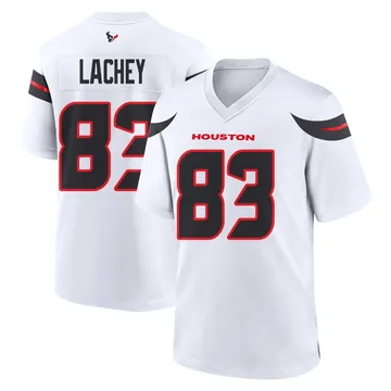 Youth Houston Texans Luke Lachey White Game Jersey By Nike