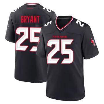 Youth Houston Texans Myles Bryant Navy Game Team Jersey By Nike