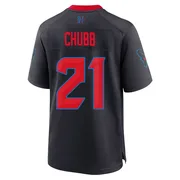 Youth Houston Texans Nick Chubb Navy Game 2nd Alternate Jersey By Nike