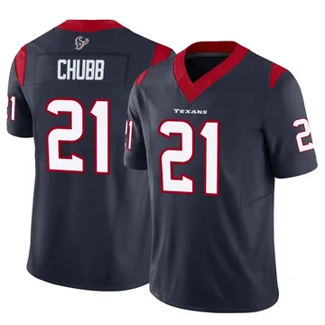 Youth Houston Texans Nick Chubb Navy Limited Vapor F.U.S.E. Jersey By Nike