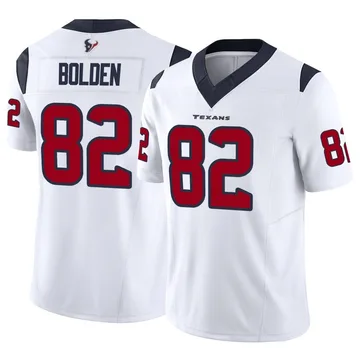 Youth Houston Texans Silas Bolden White Limited Vapor F.U.S.E. Jersey By Nike