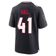 Youth Houston Texans Stephen Hall Navy Game Team Jersey By Nike