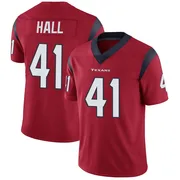 Youth Houston Texans Stephen Hall Red Limited Alternate Vapor Untouchable Jersey By Nike