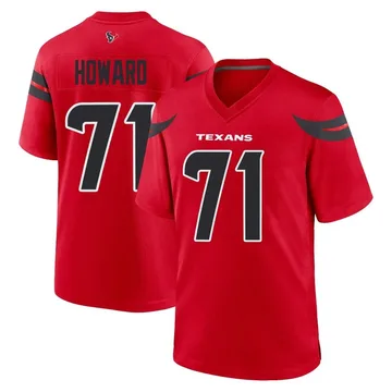 Youth Houston Texans Tytus Howard Red Game Alternate Jersey By Nike