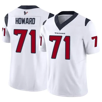 Youth Houston Texans Tytus Howard White Limited Vapor F.U.S.E. Jersey By Nike